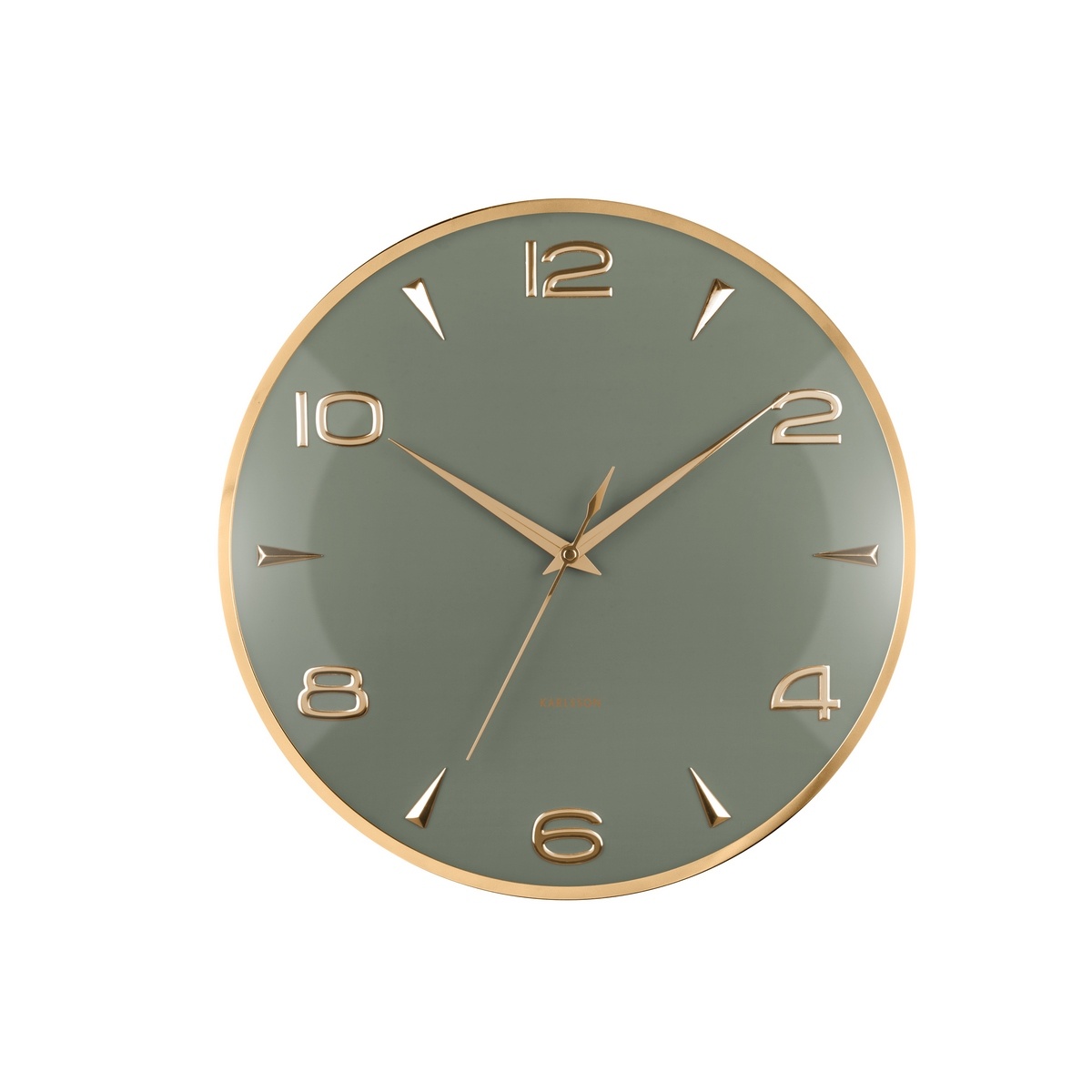 Karlsson 6017GR design falióra szürke, átmérő 40cm