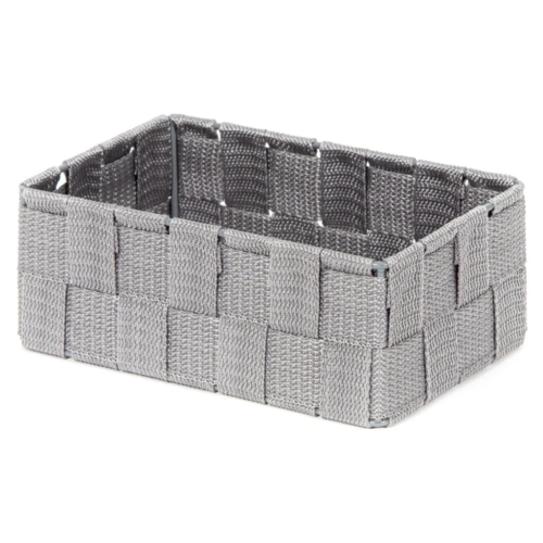 Compactor Úložný organizér do zásuvky M TEX, 18 x 12 x 7 cm, sivá