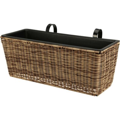 Ghiveci din poliratan Lierre, 50 x 18 x 19 cm