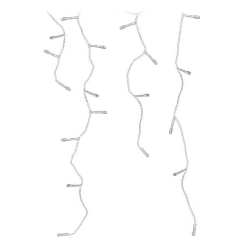 Vianočný svetelný dážď 180 LED, IP44, 6 m, teplá biela