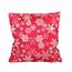 Świąteczna poszewka na poduszkę Płatki śniegu czerwony, 40 x 40 cm