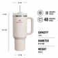 STANLEY Quencher H2.O FlowState Tumbler 1180 ml Rose Quartz 2.0