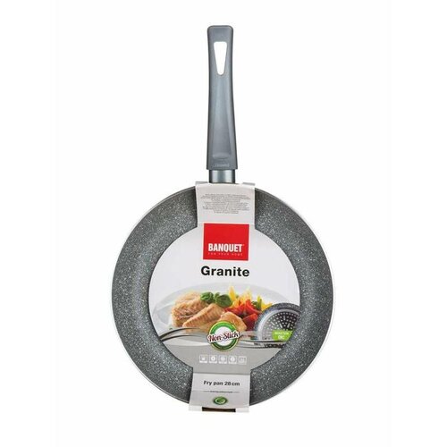 Bankett serpenyő tapadásmentes Granite felülettel, 28 cm, 28 cm átmérőjű termék 2. képe