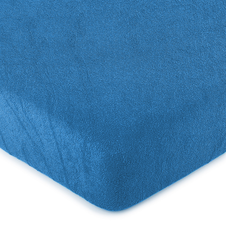 Cearșaf 4Home, din bumbac fin, albastru, 90 x 200 cm 200