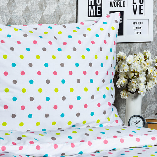 Lenjerie de pat 4Home Dots, din bumbac, 140 x 200 cm, 70 x 90 cm