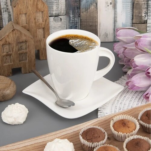 Orion Set porcelanastih skodelic Mona Musica, 0,4l, 6 kos