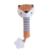 Pískátko / kousátko babyted Srneček plyš 25 cm, hnědá
