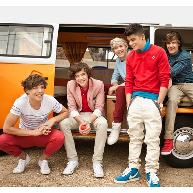 Fototapeta One Direction, 270 x 253 cm