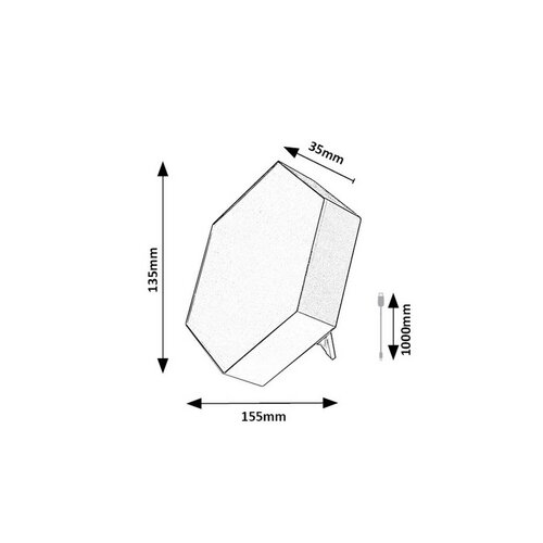 Rabalux 76023 lampa stołowa/ścienna Jocker, z inteligentnymi funkcjami