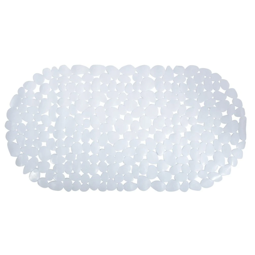 Spirella GALETS csúszásgátló fürdőkád alátét,fehér, 99 x 39 cm
