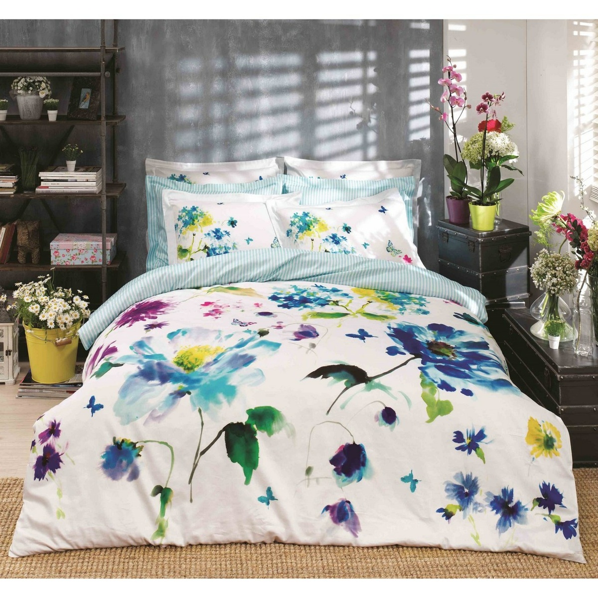 Halley home Bavlnené obliečky Victoria, 220 x 200 cm, 2 ks 70 x 90 cm