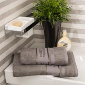 4Home Bamboo Premium ręcznik szary, 50 x 100 cm, 2 szt.