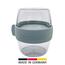 Westmark Dvodelna posoda za malico MINI, 400 ml,modra