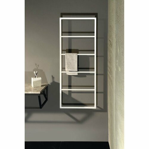 Suport pentru prosoape SAPHO Ska512 Ska montat peperete 60 x 115 x 10 cm, alb mat