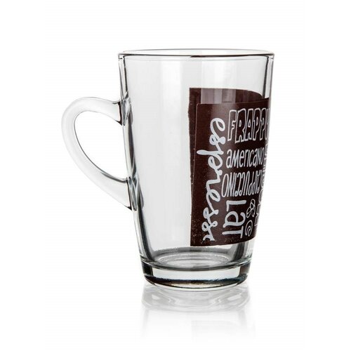 Glasbecher-Set CAFE, 350 ml, 6 Stück