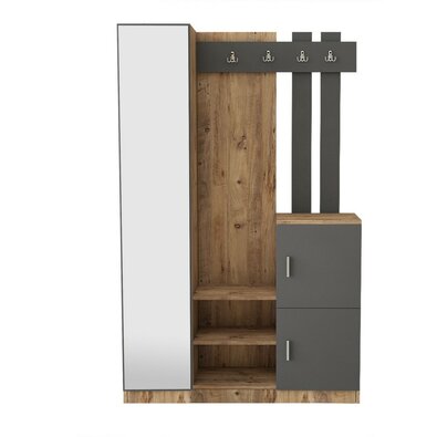 Dano Atlanitc Pine and Anthracite előszoba szett