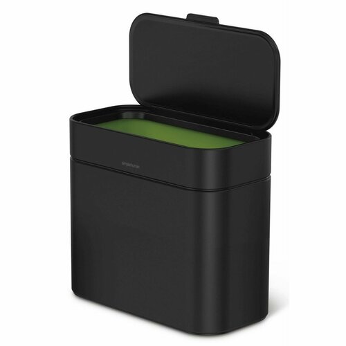 Simplehuman Koš za kompostirane odpadke 4 l, črn