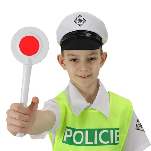 Rappa Detský kostým Dopravný policajt, veľ. M