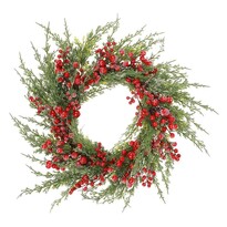 Umělý věnec s bobulkami Madesimo, 50 cm Umělý věnec s bobulkami Madesimo, 50 cm