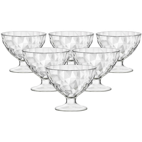 Set cupe desert Bormioli Rocco Diamond,360 ml, 6 buc.