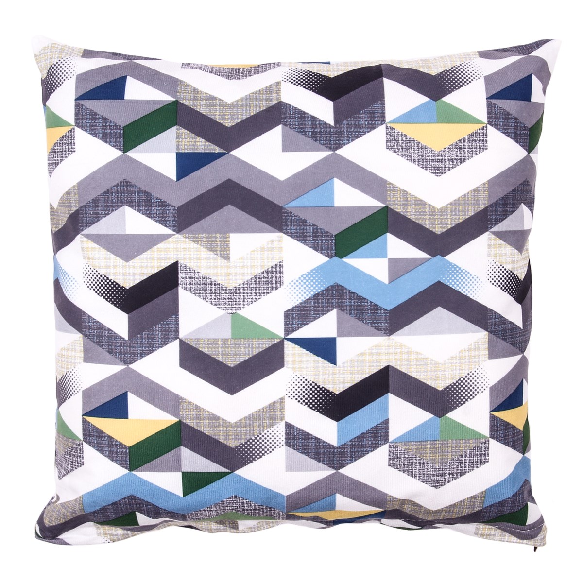 Jahu Obliečka na vankúšik Klasic cikcak modrá, 45 x 45 cm