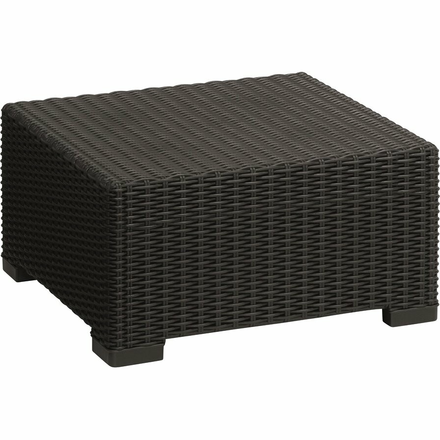 Keter stolik ogrodowy California 68 x 68 x 35 cm, grafitowy