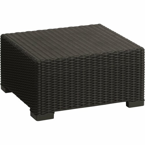 Keter stolik ogrodowy California 68 x 68 x 35 cm, grafitowy