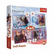 Trefl Puzzle Jégvarázs 2 - Út az ismeretlenbe, 4 az 1-ben