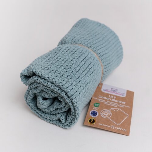 Detská deka Babymatex Lili Sea Green, 75 x 100 cm