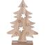 Vánoční dřevěný stromek Caulonia hnědá, 31 cm