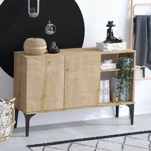 Skříňka Oscar Sapphire Oak and Black
