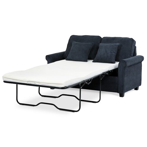 Sofa dwuosobowa ASB-4170 BLUE2, sztruks, niebieski