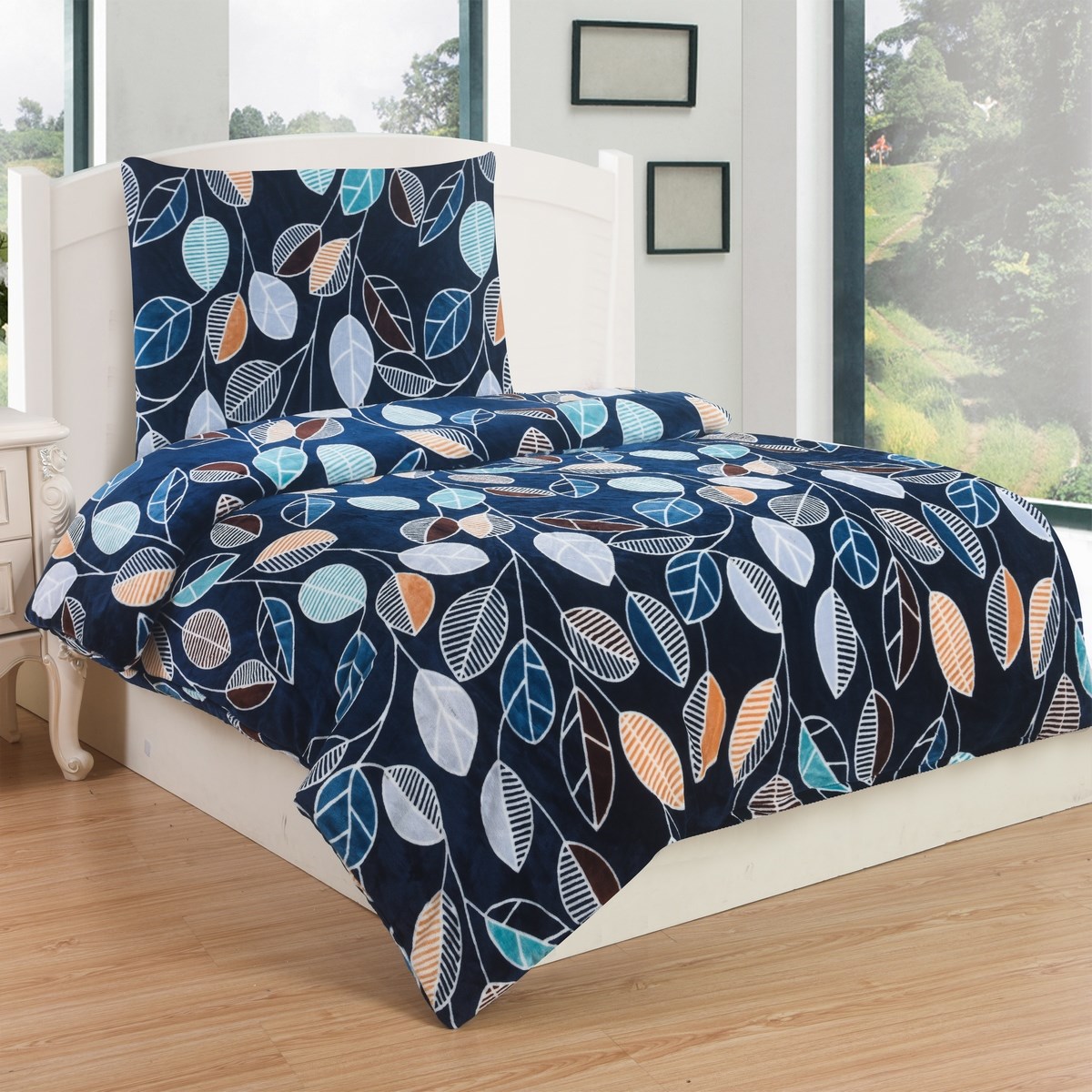 Jahu Obliečky mikroplyš Spring, 140 x 200 cm, 70 x 90 cm