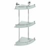 SAPHO XR606 X-Round E raft de sticlă triplu cubară, 27 x 66 x 27 cm