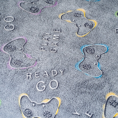 4Home Svietiace obliečky mikroflanel Games, 140 x 200 cm, 70 x 90 cm