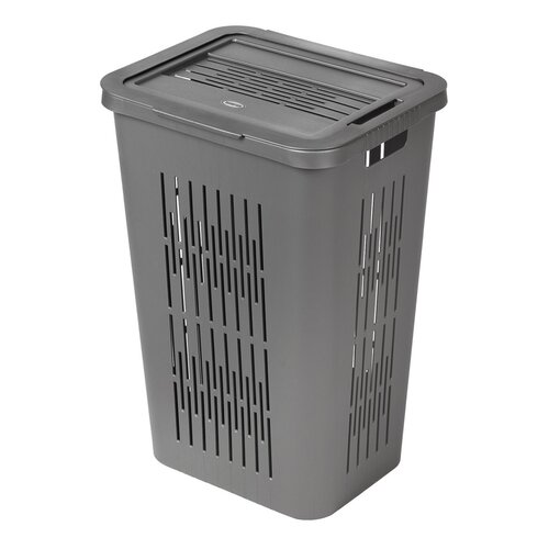 Tontarelli Coș pentru rufe murdare BELLA 53 l, gri