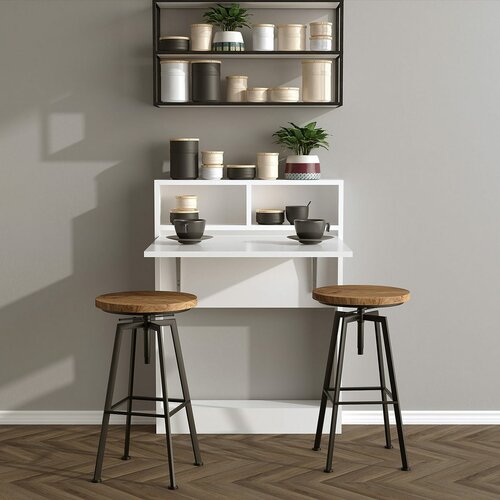 Klappbarer Esstisch Patara White