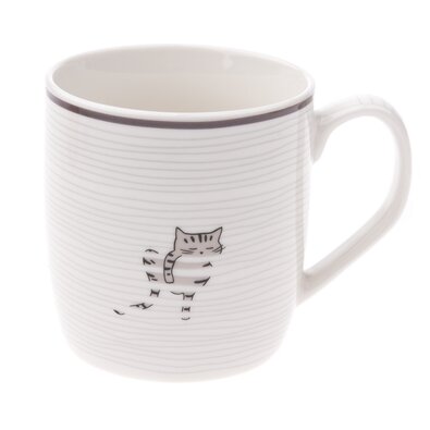 Porcelanasti hrnček Mourek, 345 ml