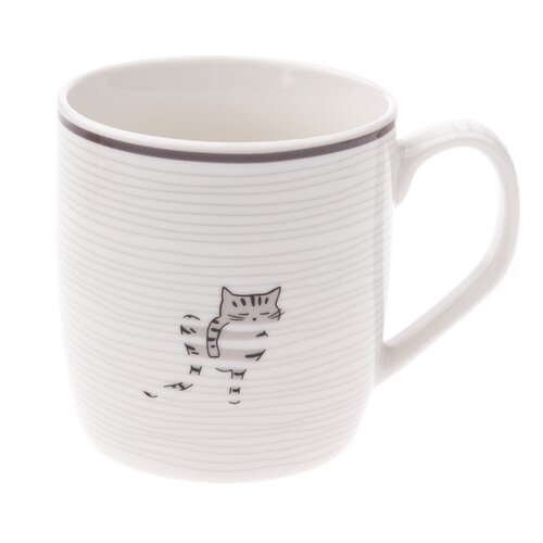 Porcelanasti hrnček Mourek, 345 ml