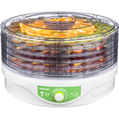 Sencor SFD 2105WH gyümölcsszárító, fehér színben