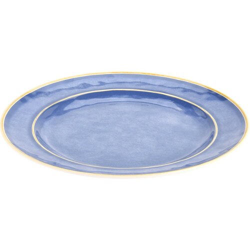 Redcliffs 12-teiliges Melamin-Kochgeschirr-Set, Blau