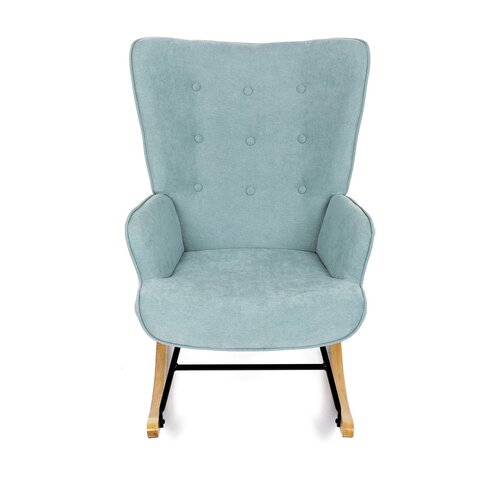 Fotel bujany BLUE2, turkusowy