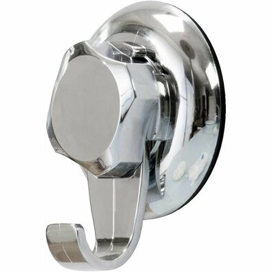 Compactor Kljukica za kopalnico brez vrtanjaBestlock sistem srebrna, nerjaveče jeklo