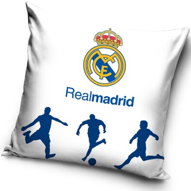 Polštářek Real Madrid fotbalisti, 40 x 40 cm