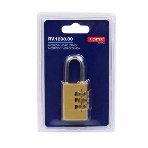 Medeninasta ključavnica RV.1203.30
