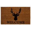 Kokos-Fußmatte Hirsch, 43 x 73 cm