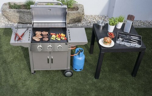 Grill gazowy G21 Oklahoma BBQ Premium Line 3 palniki + gratis reduktor ciśnienia