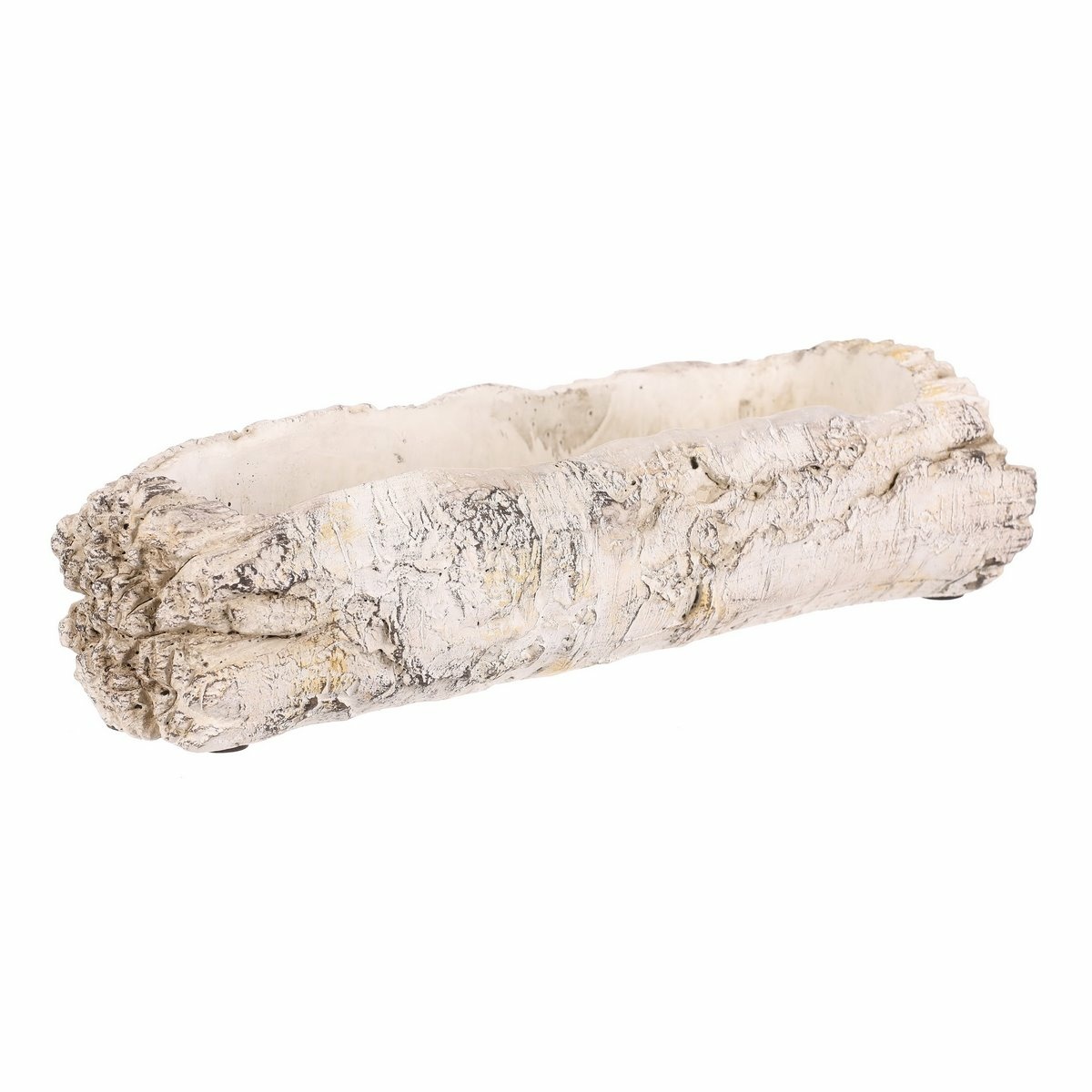 Osłonka na kwiaty - skrzynka, imitacja brzozy, 32 x 12 x 8 cm, 32 cm