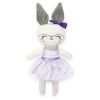 Baby Mix Rabbit plüss játék, 40 x 11 cm