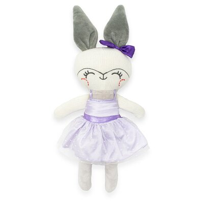 Baby Mix Rabbit plüss játék, 40 x 11 cm